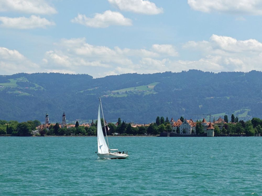 Segelschiff vor Lindau