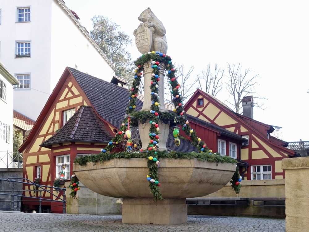 Brunnen in Meersburg