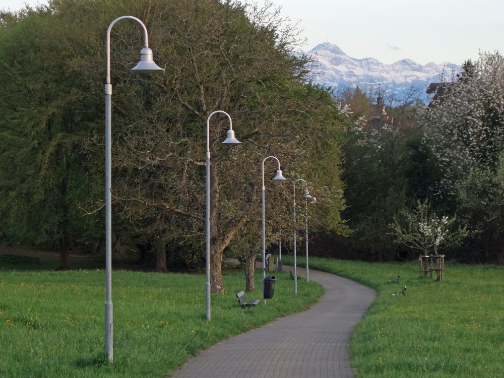 Laternen und Säntis
