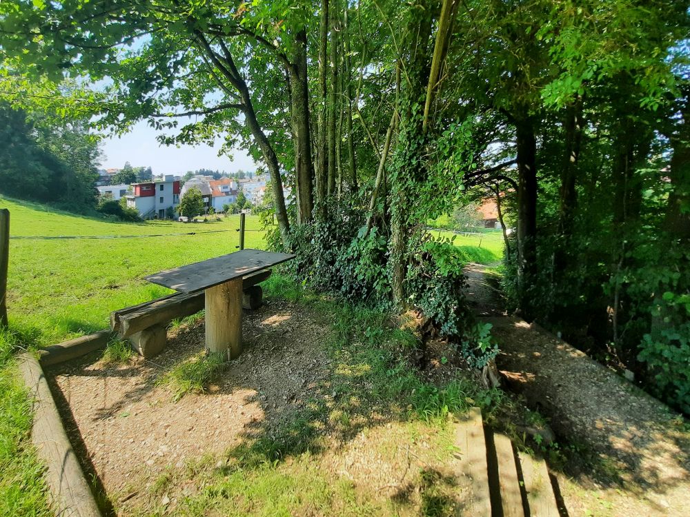 Rastplatz am Besmertobel