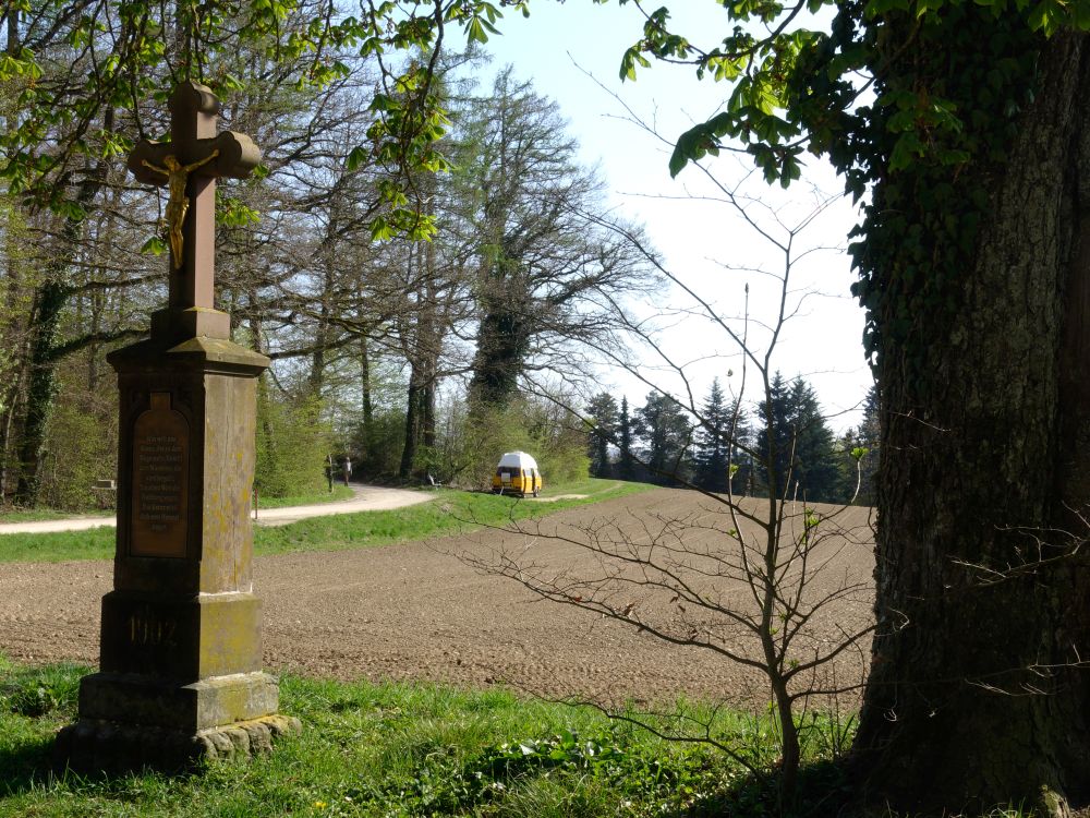 Bulli beim Höfener Kreuz