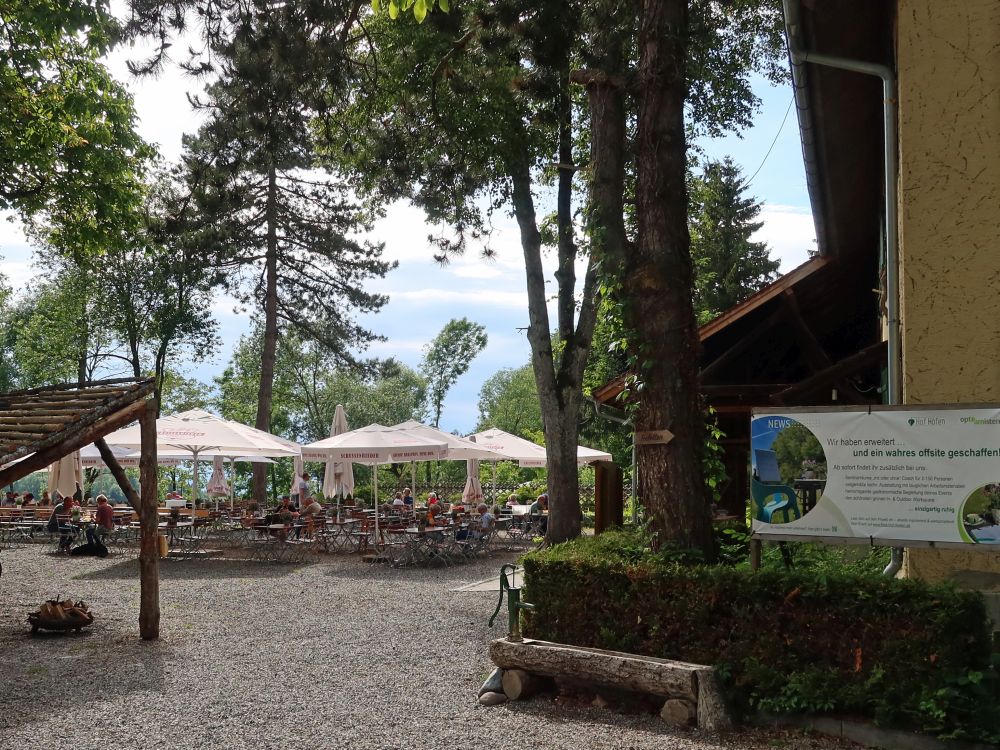 Terrasse Hof Höfen