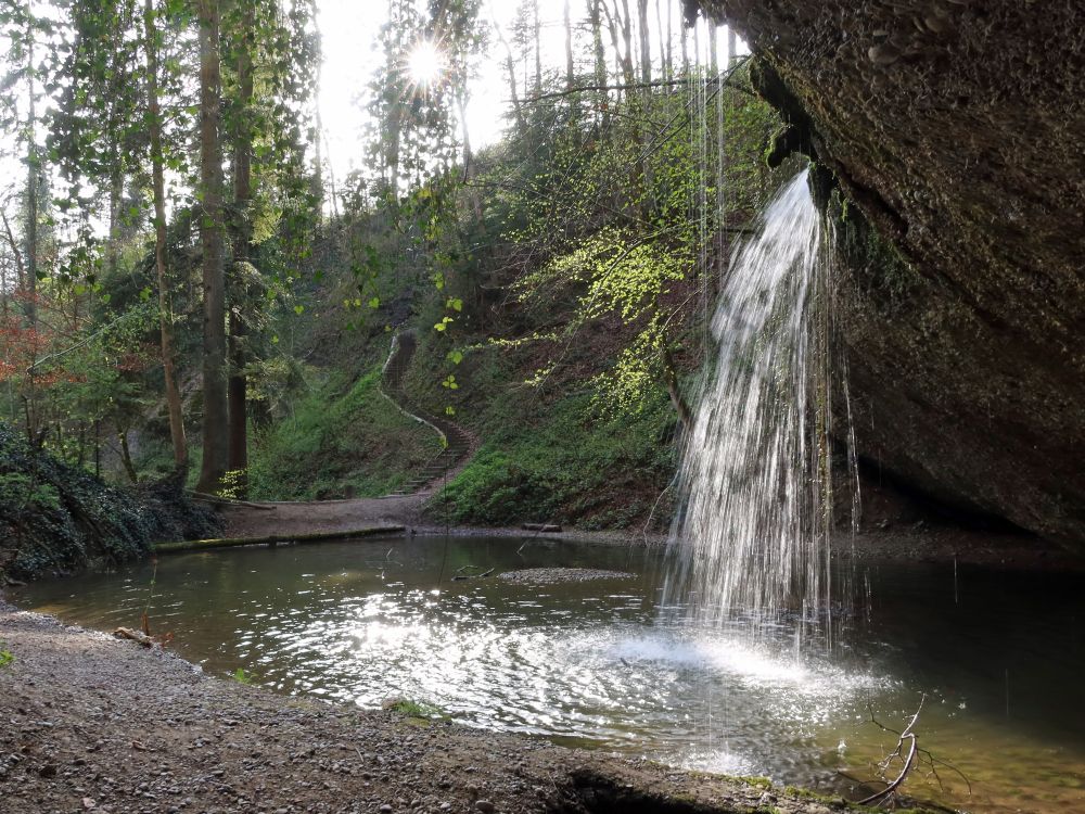 Wasserfall am Hohlen Stein