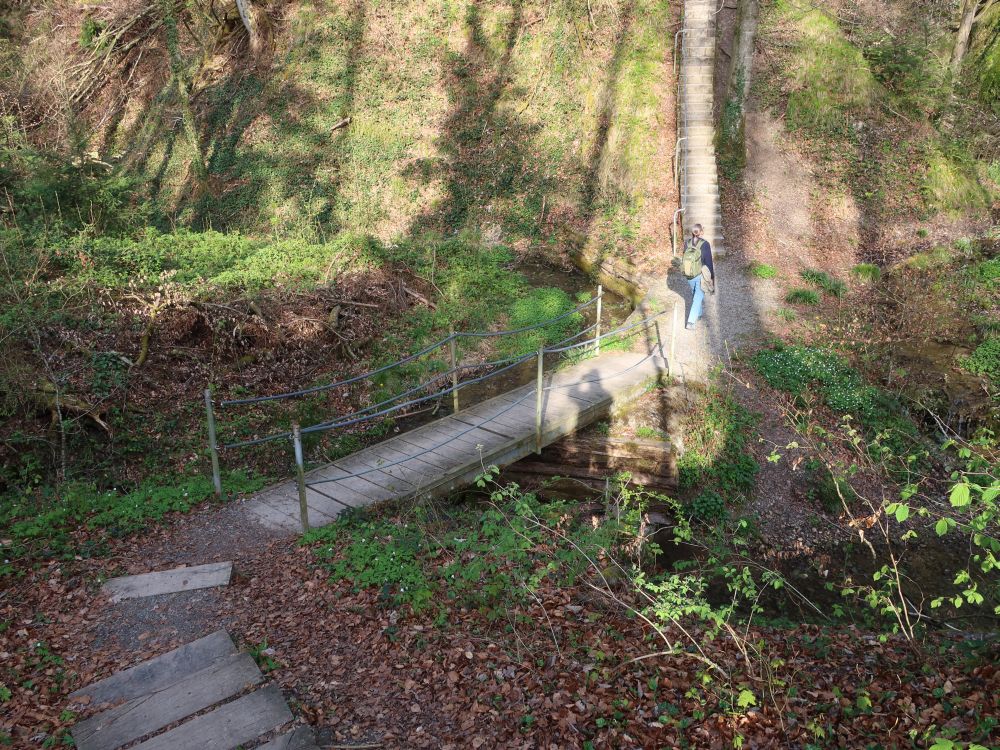 Pfad und Treppe