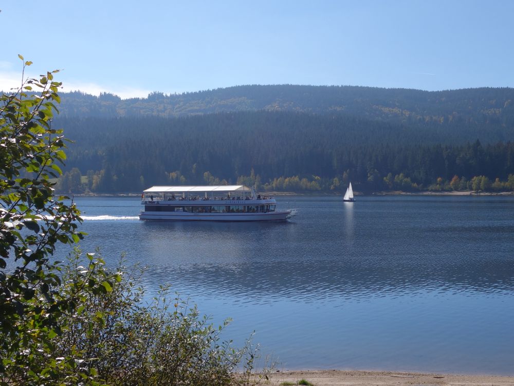 Personenfähre auf dem Schluchsee