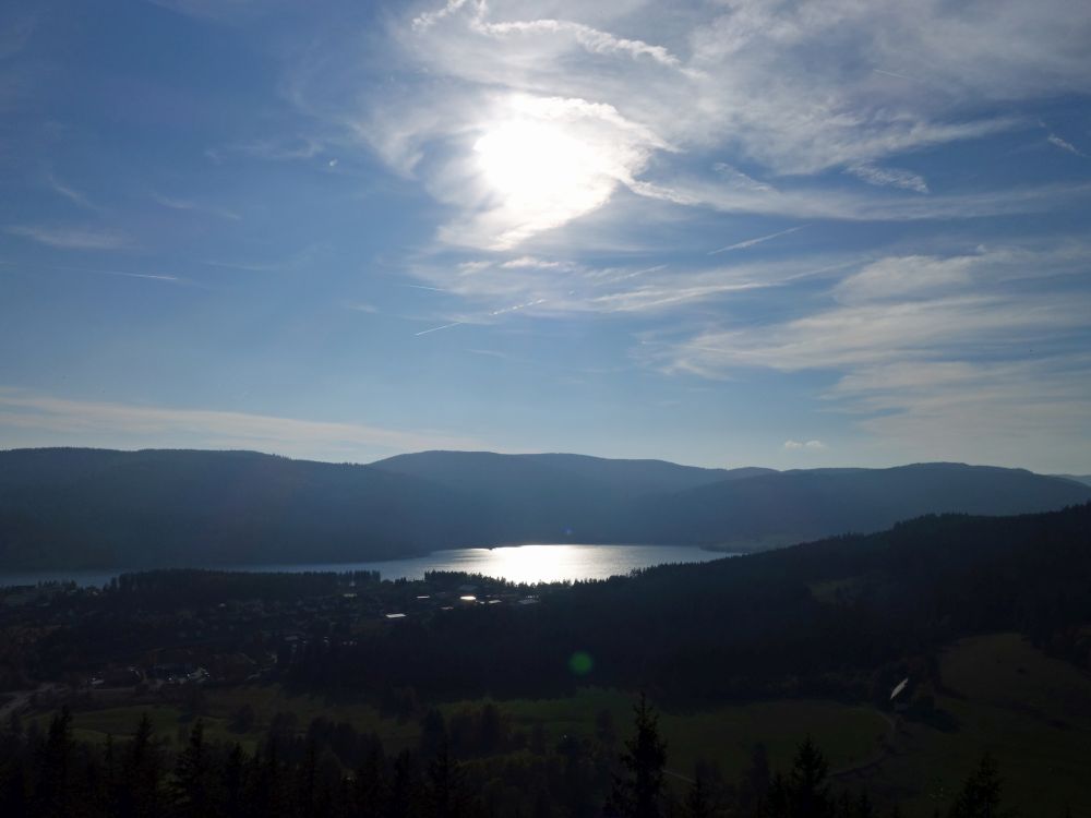 Schluchsee im Gegenlicht