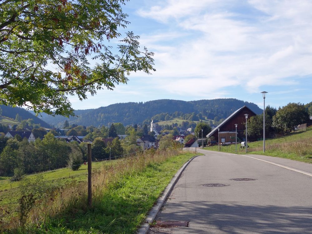 Strässchen nach Lenzkirch