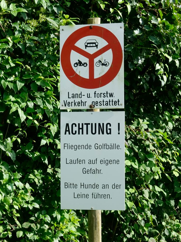 Warnschild