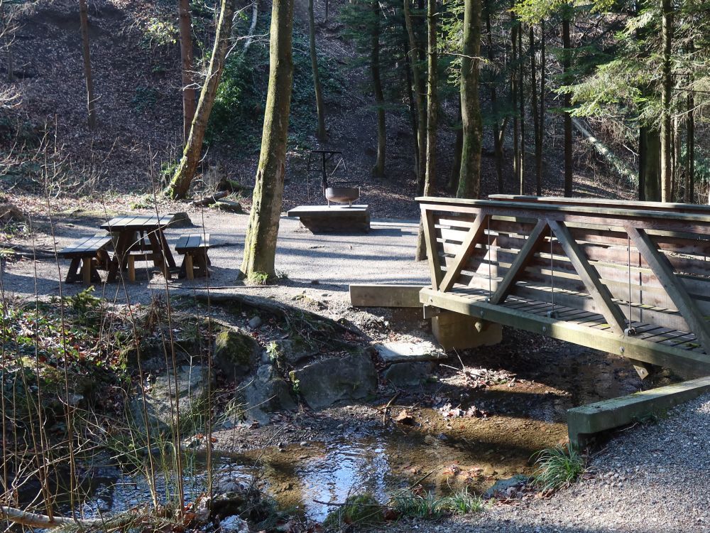 Grillplatz im Hexentobel