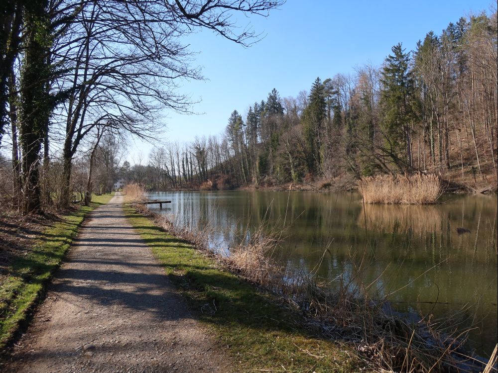 Weg am Webereiweier