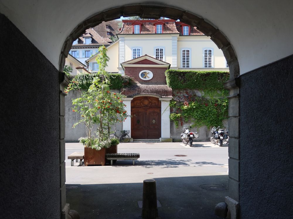Torbogen Richtung Löwengraben
