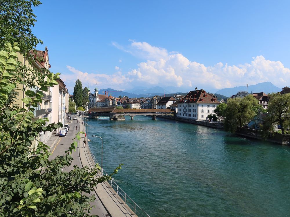 Blick Richtung Spreuerbrücke