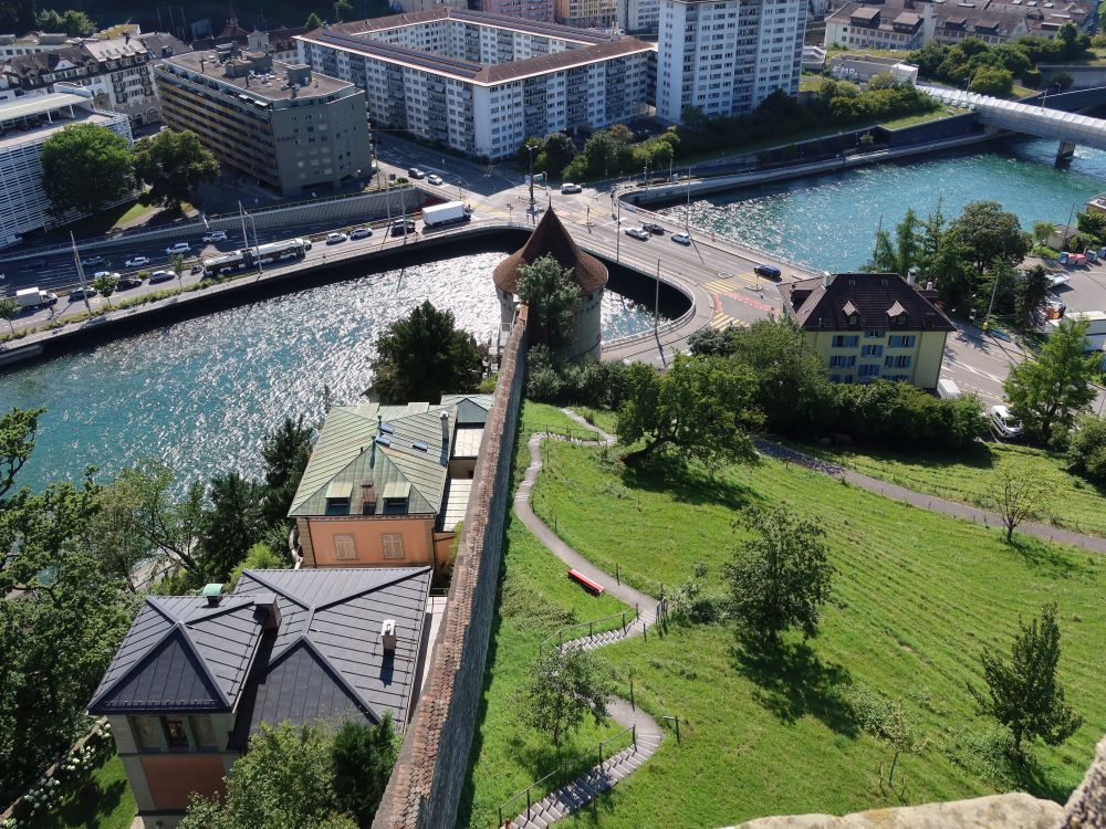 Nölliturm und Geissmattbrücke