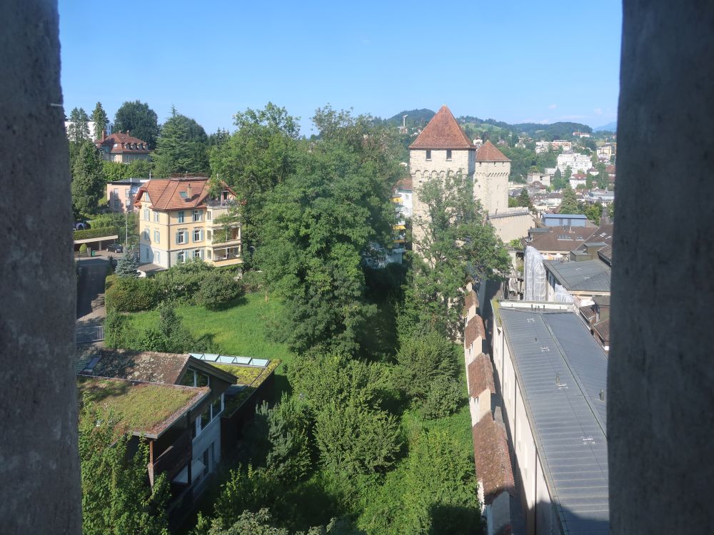 Blick vom Schirmerturm