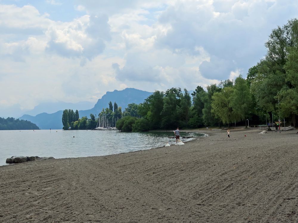 Strand an der Aufschütte