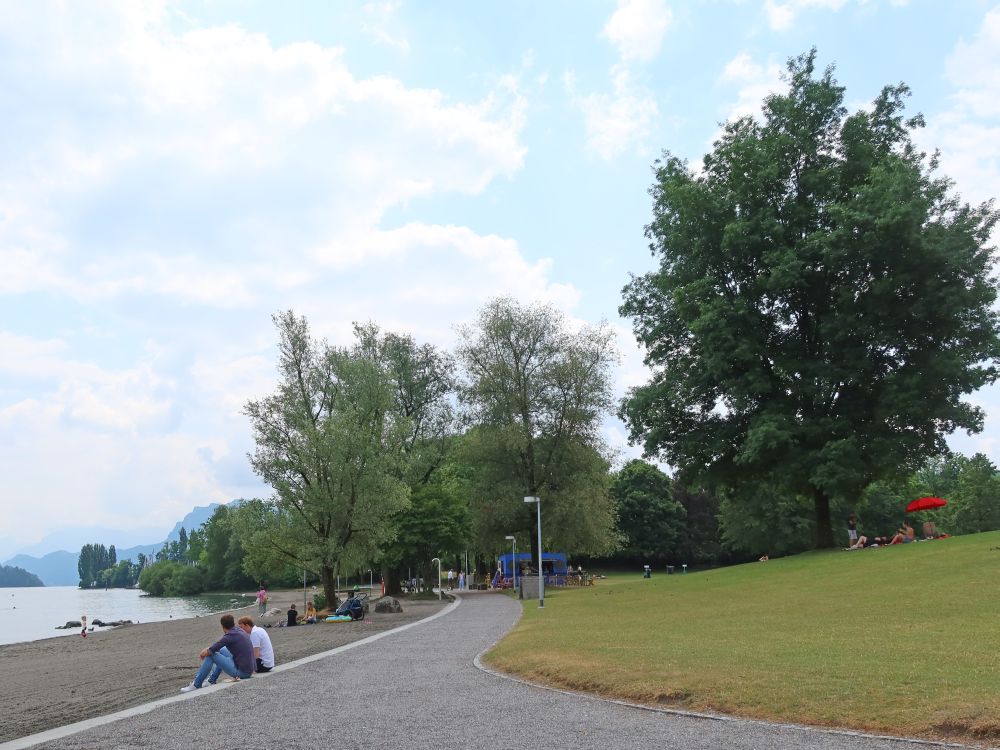 Strand an der Aufschütte