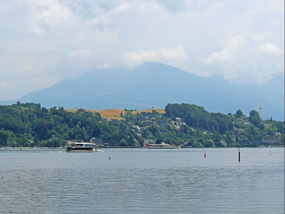 Rigi Culm in Wolken