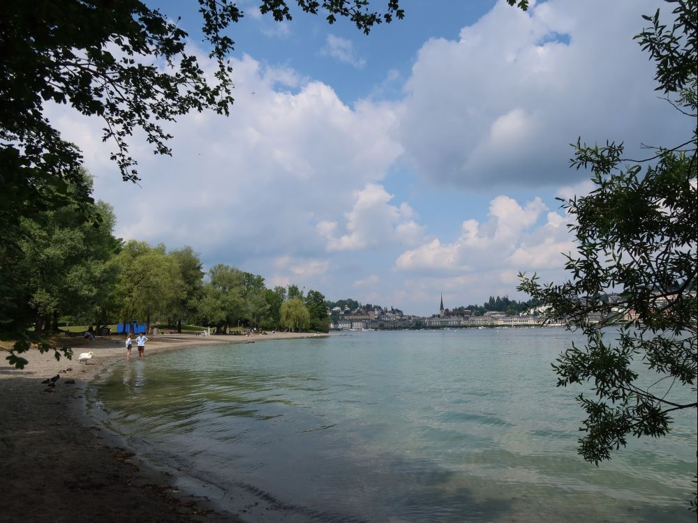 Strand an der Aufschütte