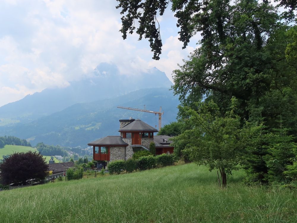 Pilatus in Wolken