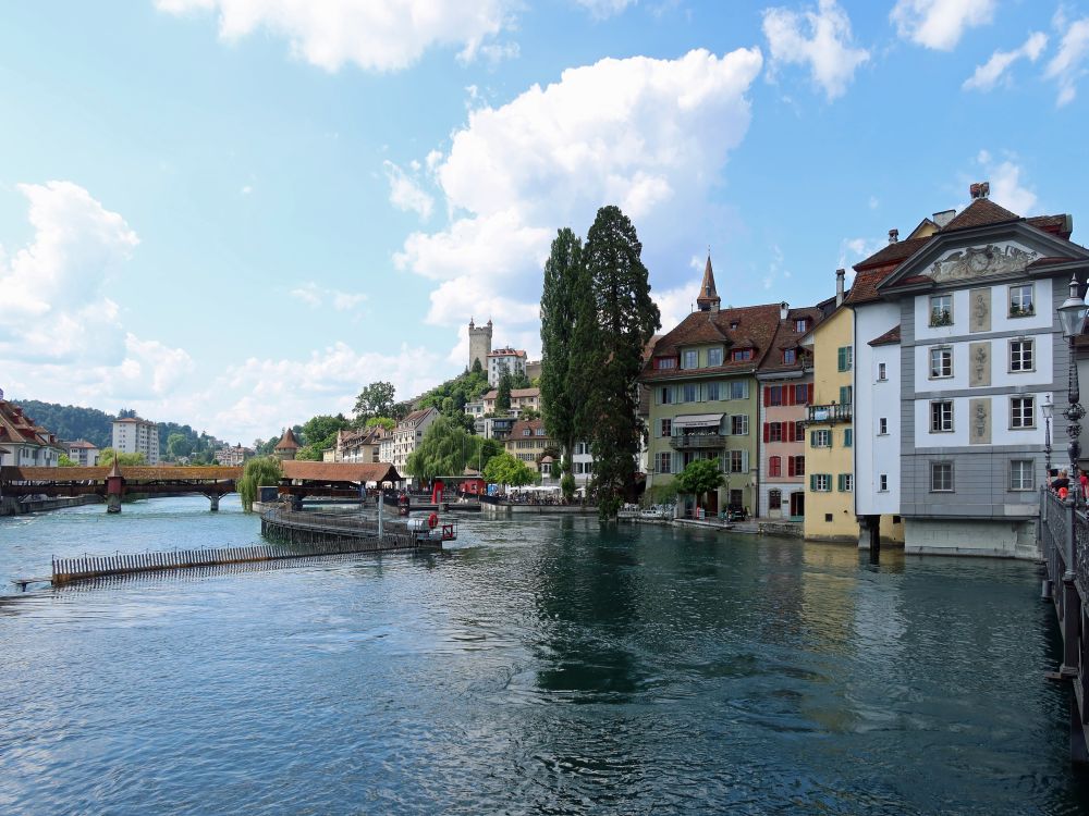 Spreuerbrücke und Mannliturm