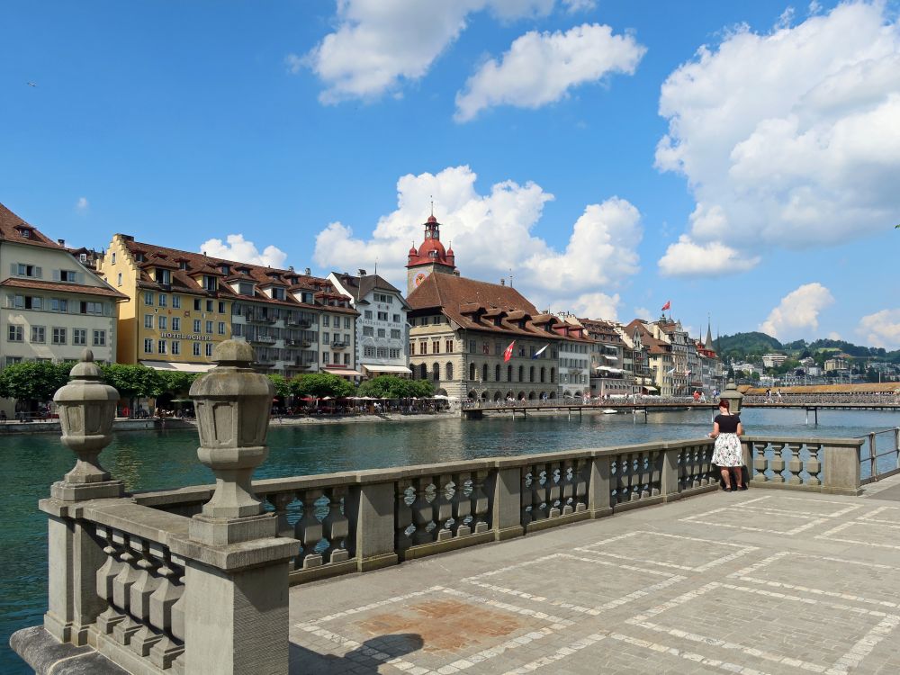 Blick vom Jesuitenplatz Richtung Rathaus