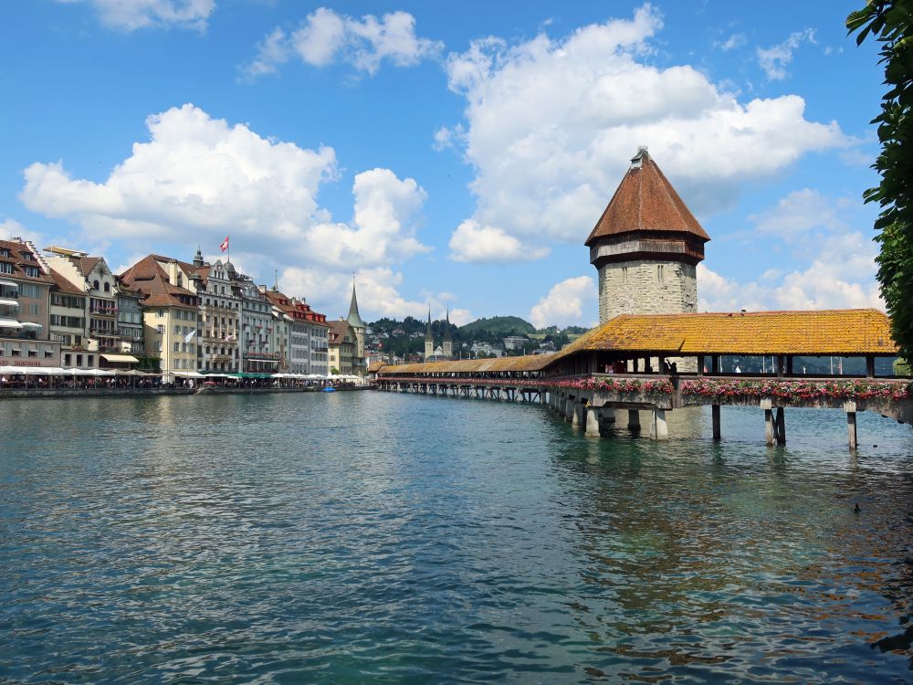 Kapellbrücke mit Wasserturm