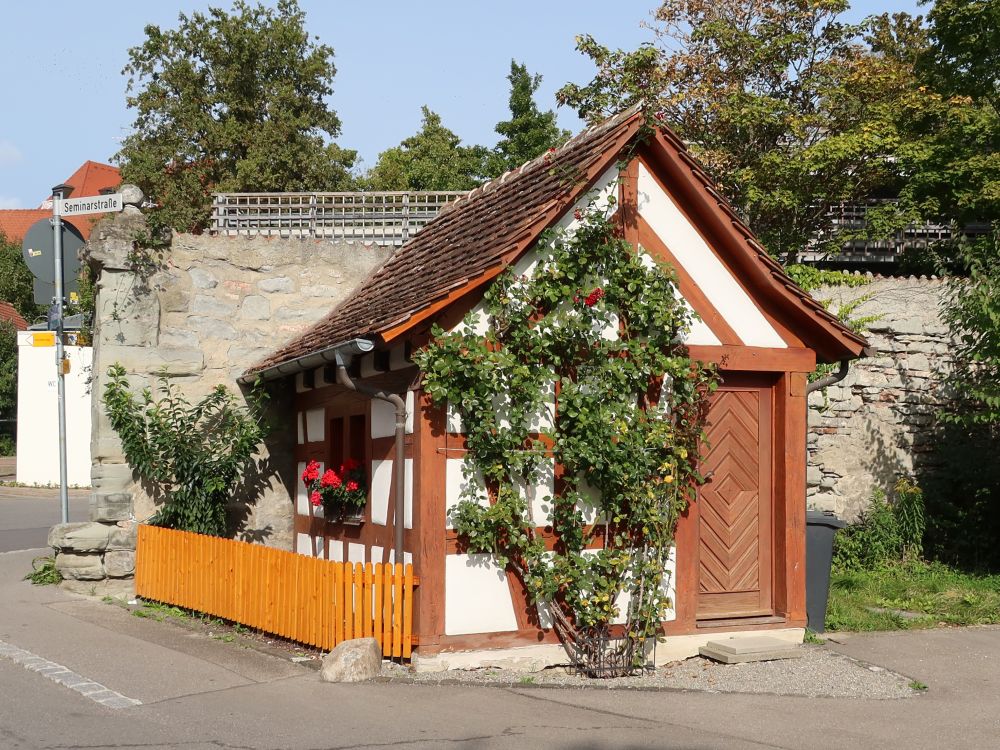 Fachwerk-Tinyhäuschen