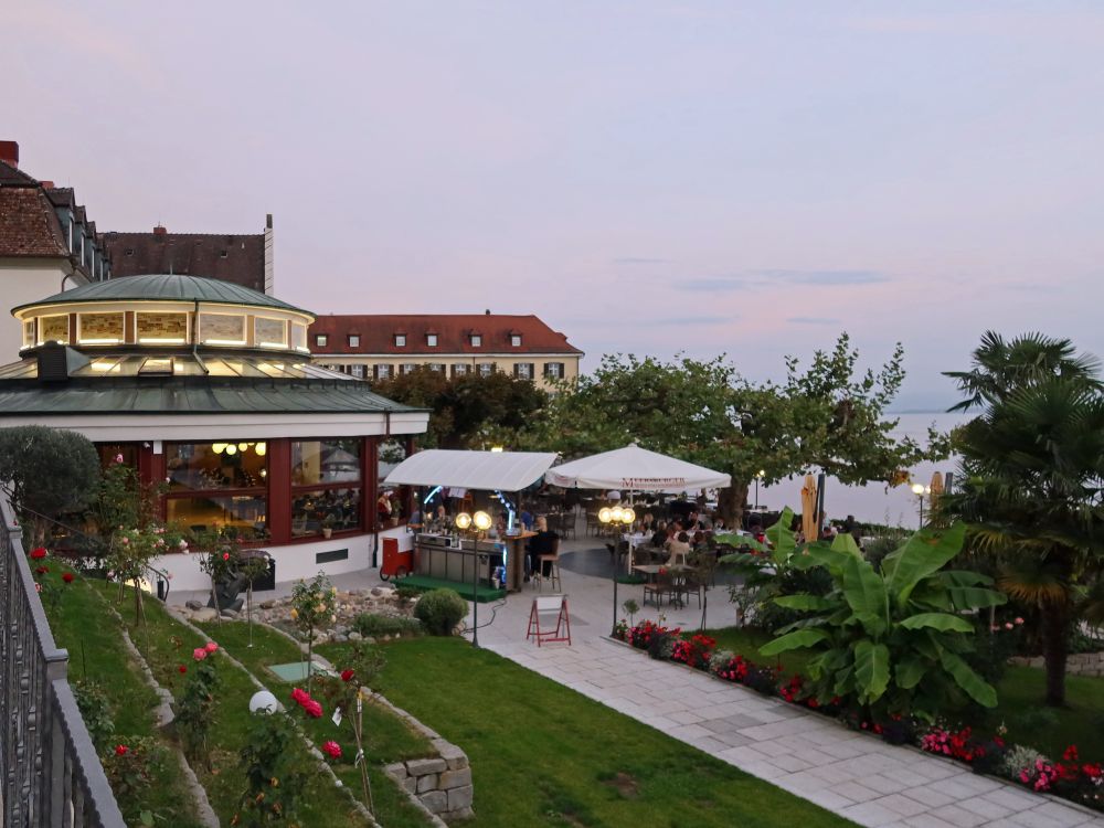 Terrasse Hotel Wilder Mann