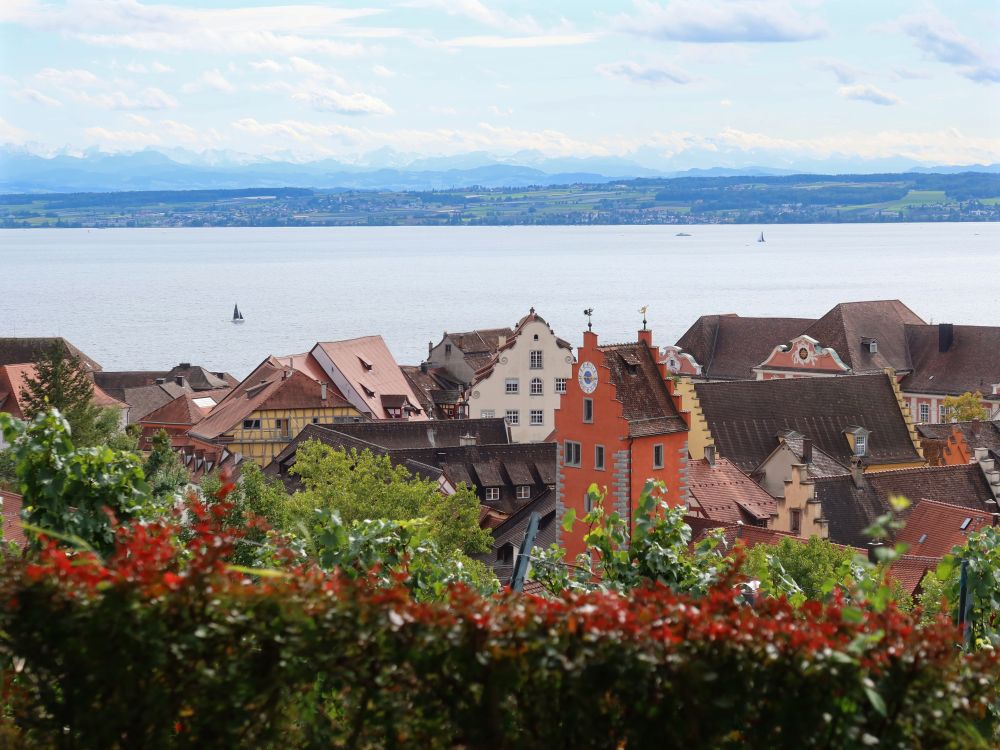 Meersburg und Bodensee