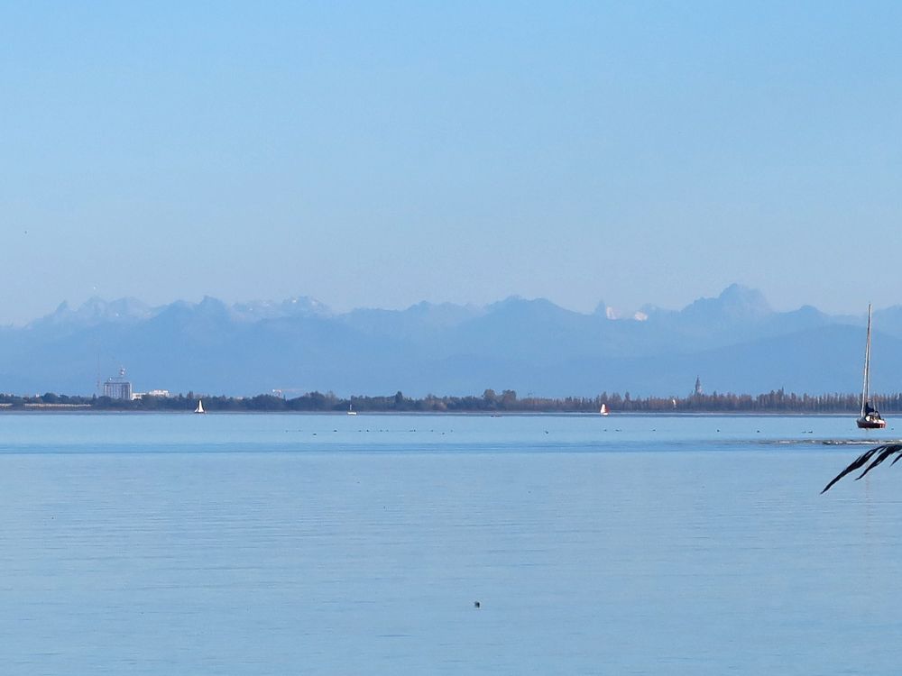 Blick Richtung Konstanz und Alpen