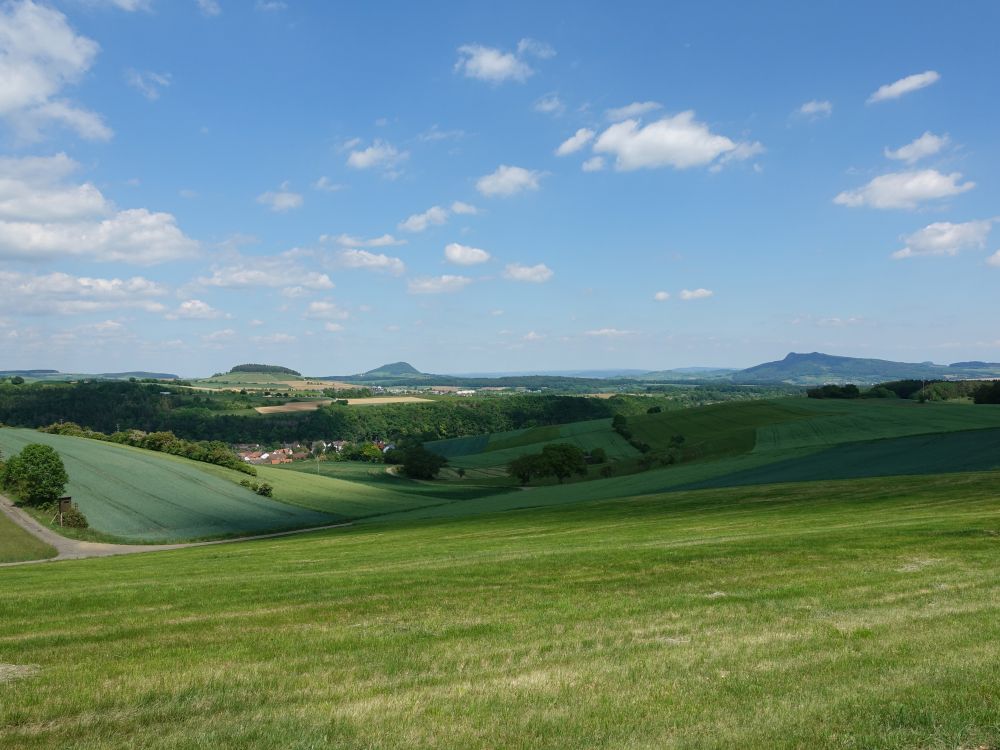 Talheim und Hegauberge