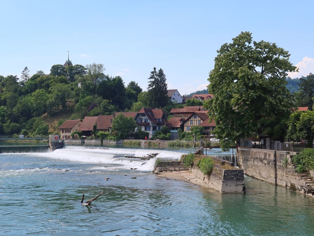 Stauwehr bei Unterwindisch