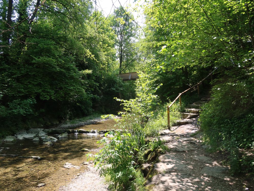 Treppe an der Murg