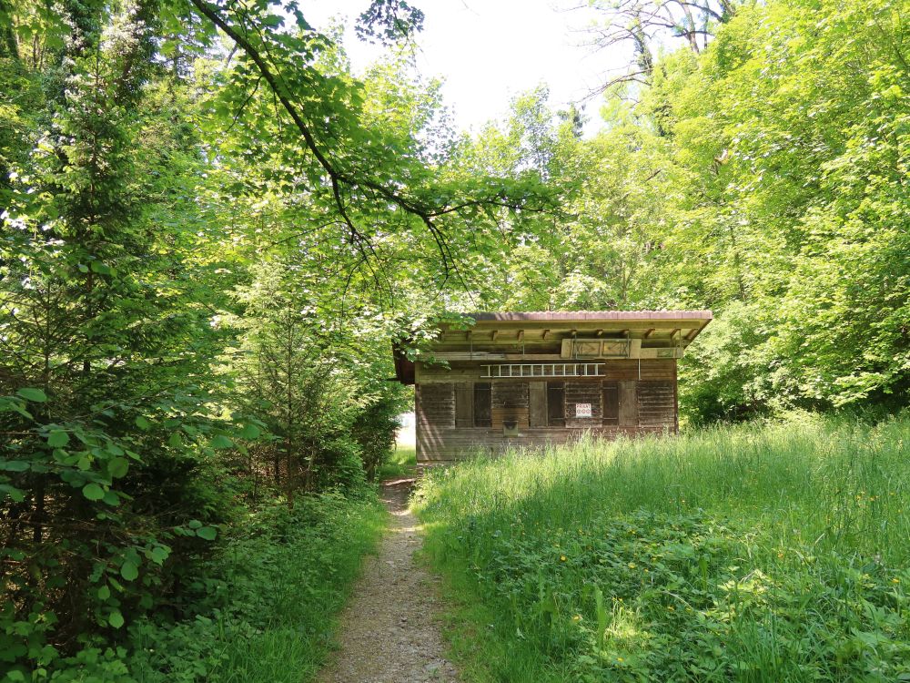 Hütte im Bachtöbeli