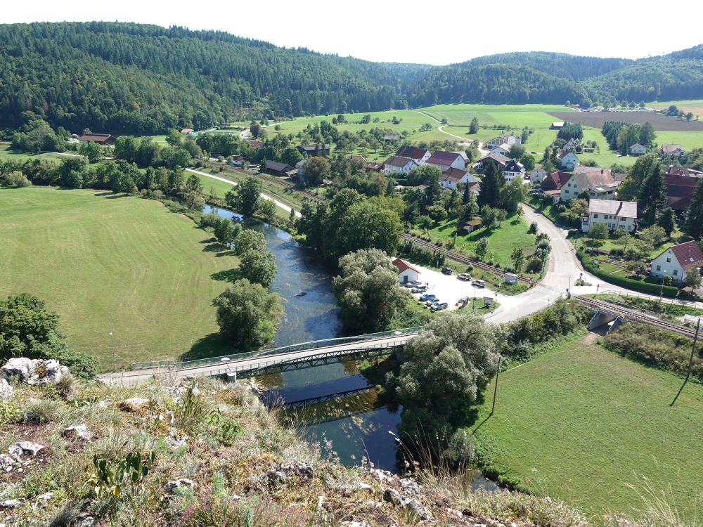 Blick vom Kreuzfelsen