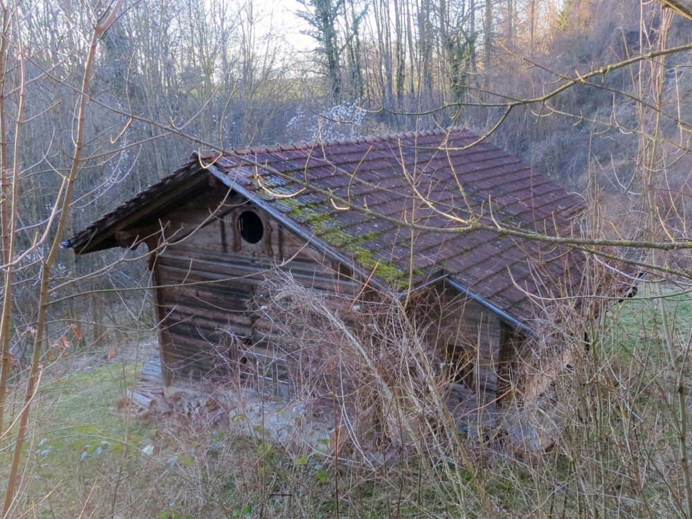 Htte bei Schloss Steinegg