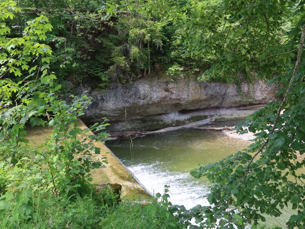Felswand an der Glatt