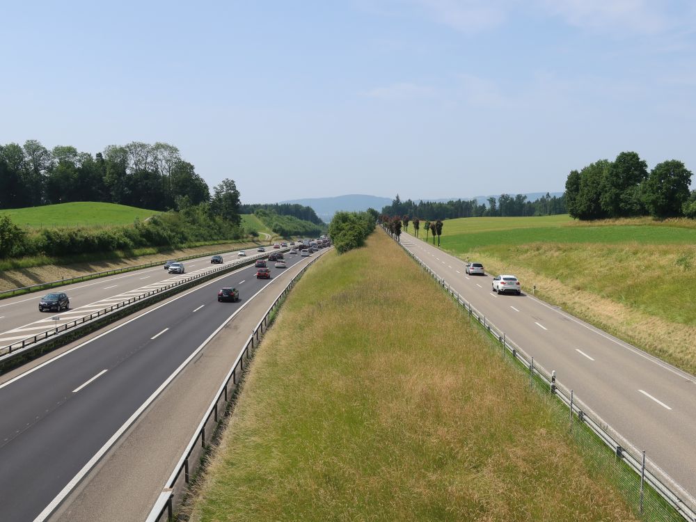 Autobahn A1 und Fürstenlandstrasse