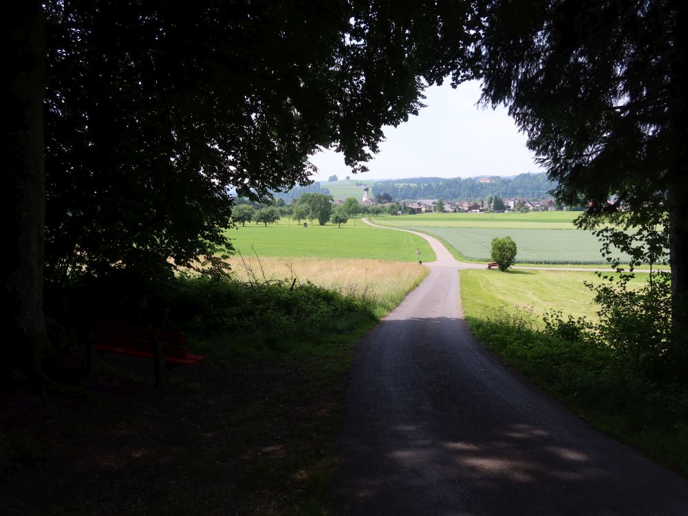 Blick Richtung Oberbüren