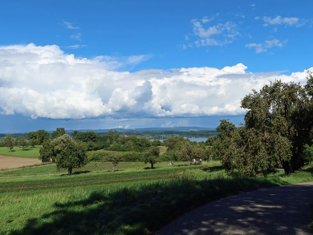 Wolken überm Überlingersee