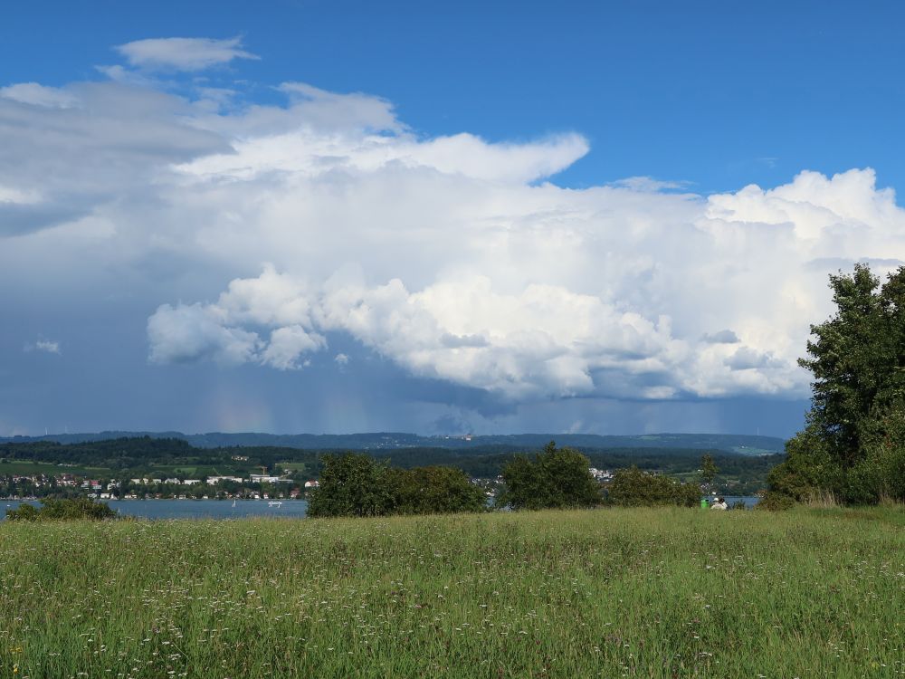 Wolken überm Überlingersee