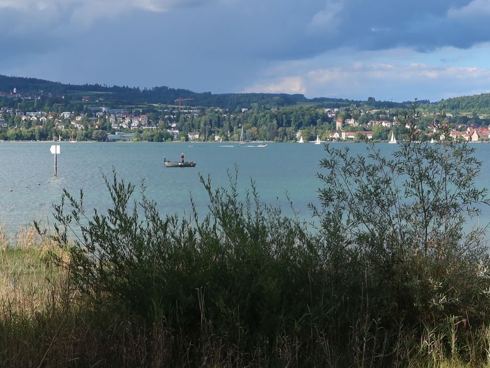 Angler auf dem Überlingersee