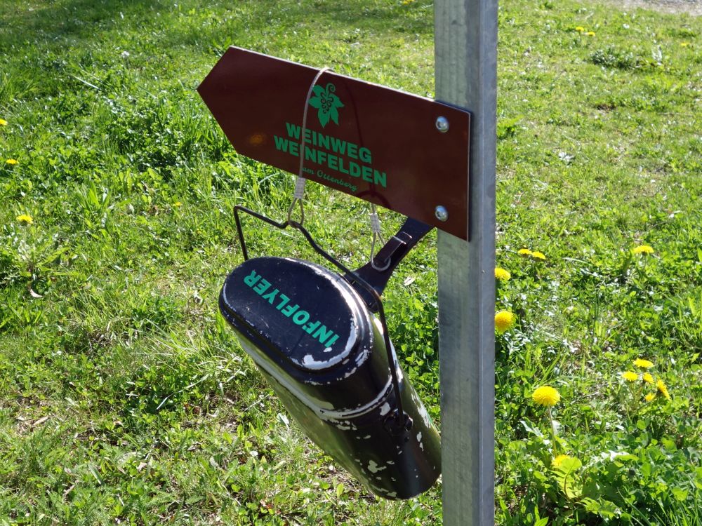 Behälter für Flyer