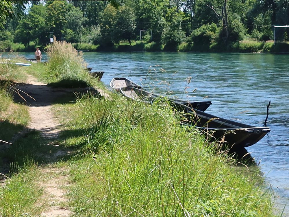 Boote am Reussufer