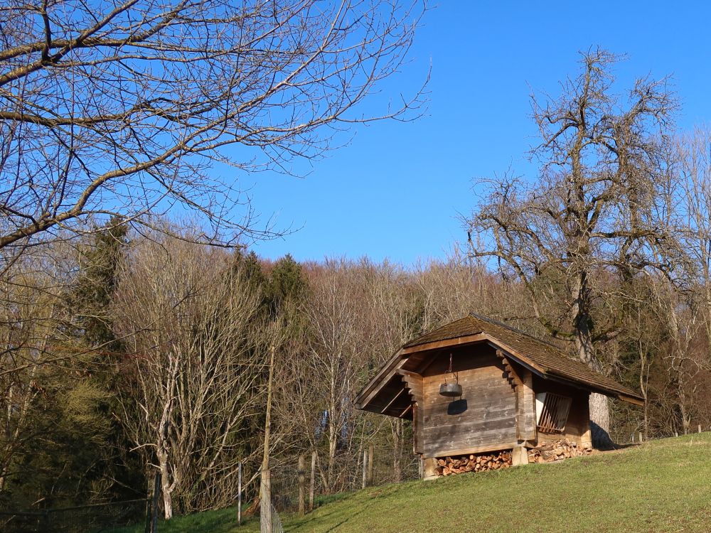 Holzhütte