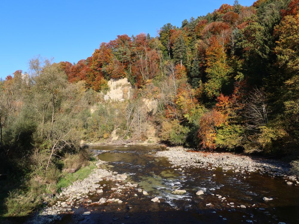 Felswand an der Sitter