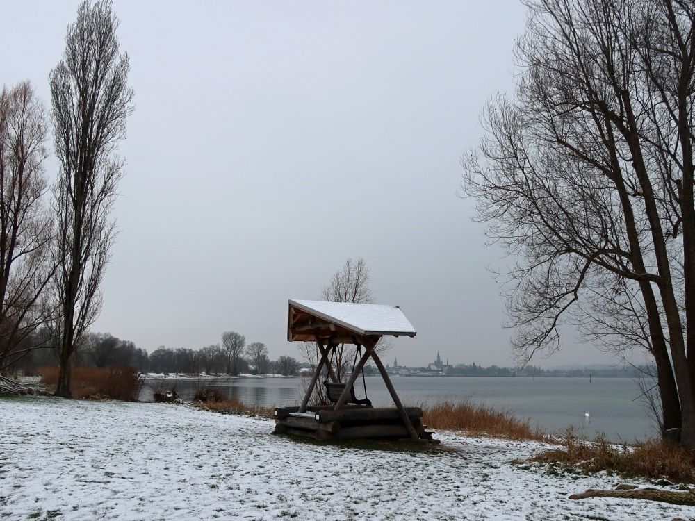 Schaukel mit Blick Richtung Konstanz