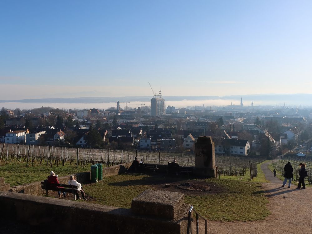 Blick vom Raiteberg auf Konstanz