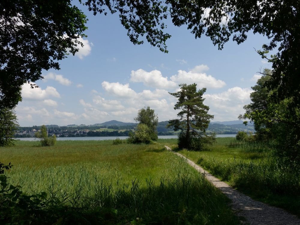 Zugang vom Parlplatz Ruetschbergstrasse