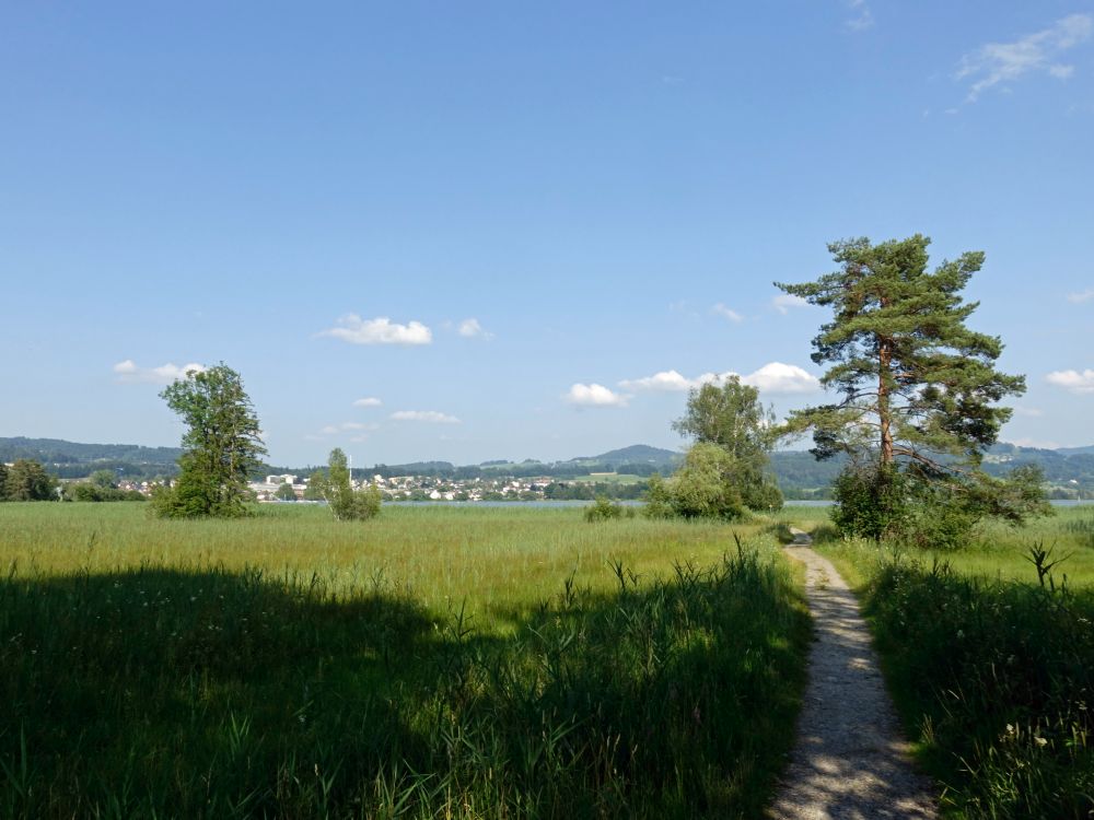 Weg zum Parlplatz Ruetschbergstrasse